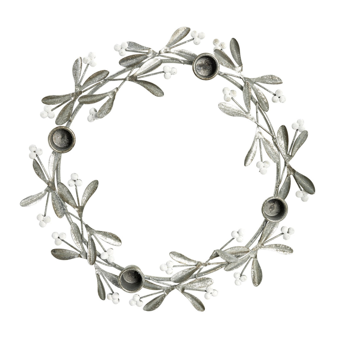 Missia Advent Candelabra silver 33 cm