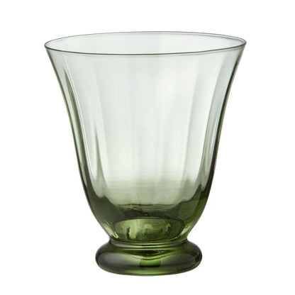 Water Glass Trellis Sage S/2