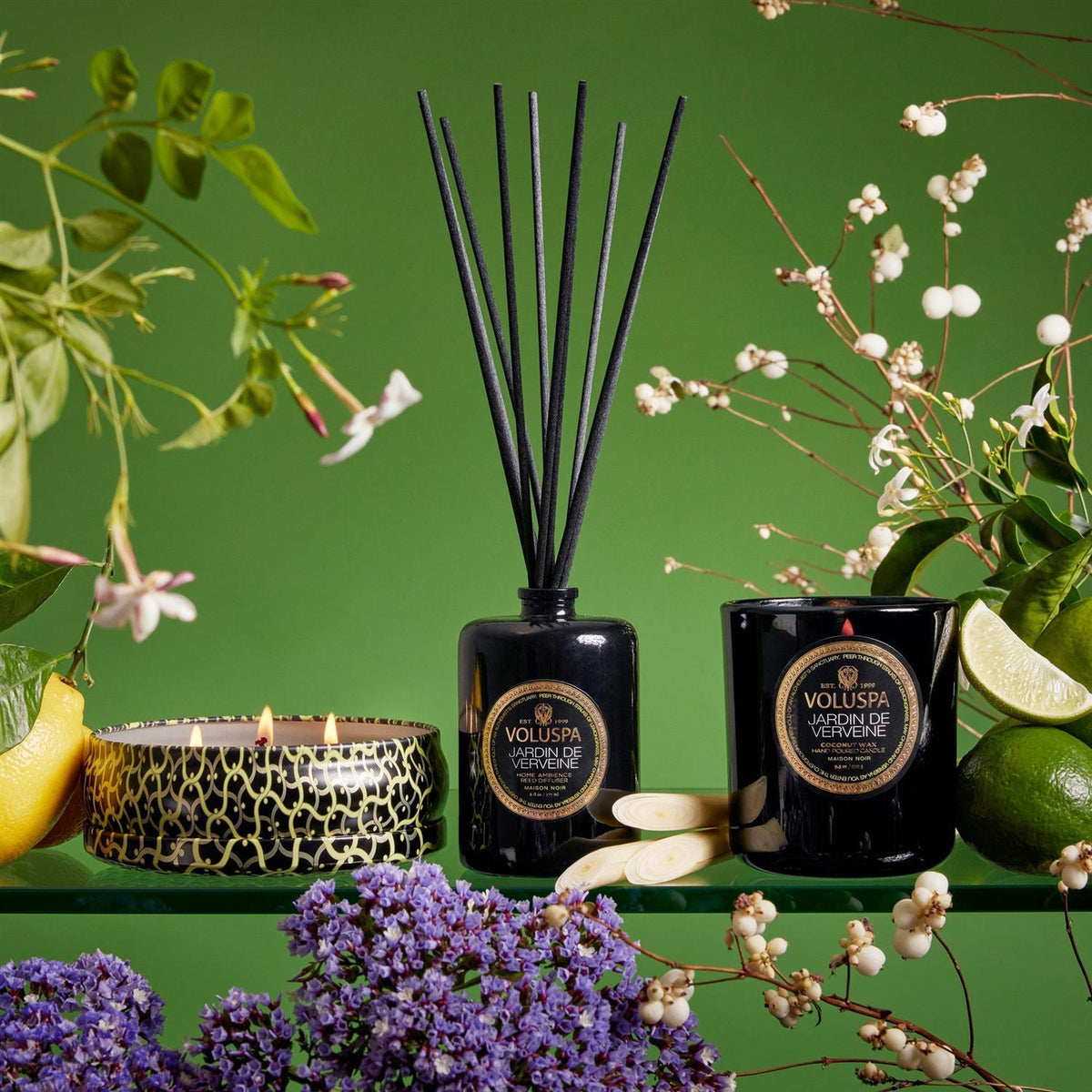 Jardin De Verveine Mini Tin Candle 25 Hours