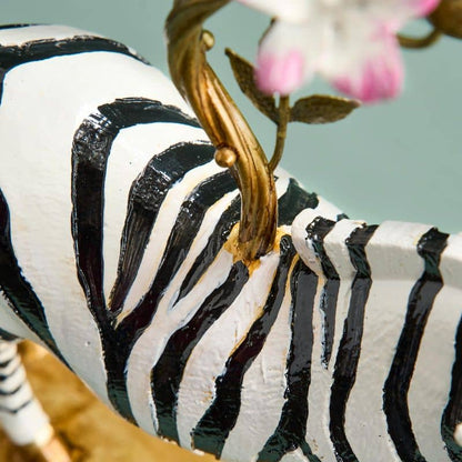 Zebra lysestake papegøye 45 cm