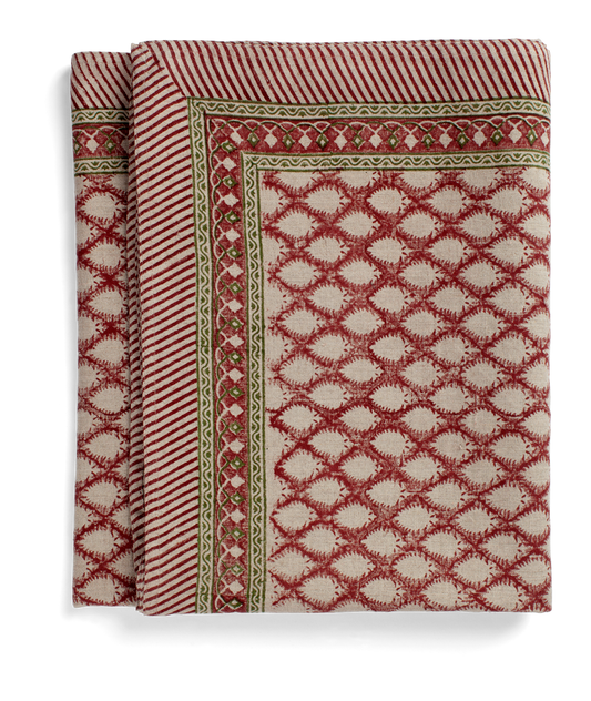 Duk Cypress Red 170x270 cm