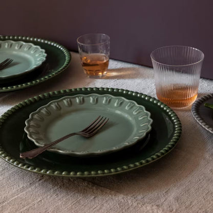 PotteryJo Tulipa tallerken 20 cm Verona Green