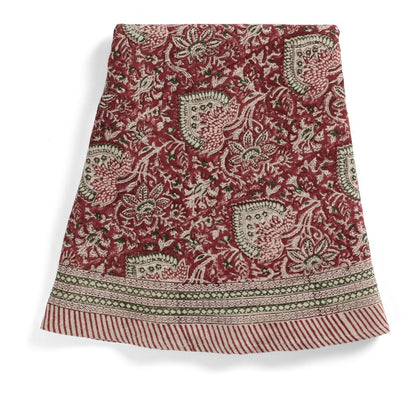 Duk Oriental Red rund 220 cm