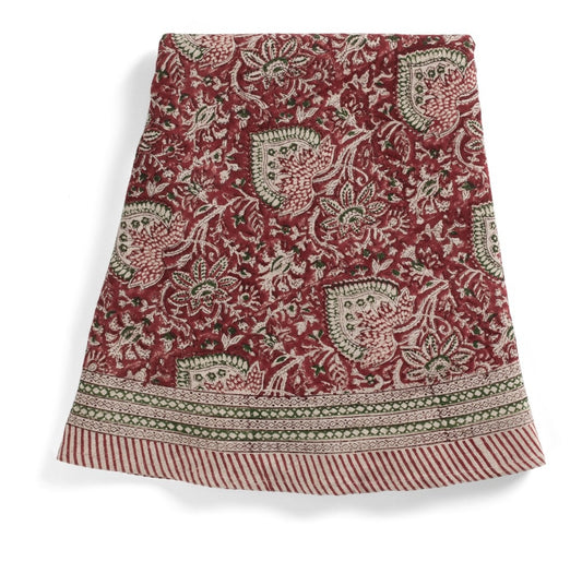 Duk Oriental Red rund 220 cm