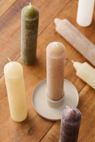 Taper candle Chocolate 3.8x23 cm