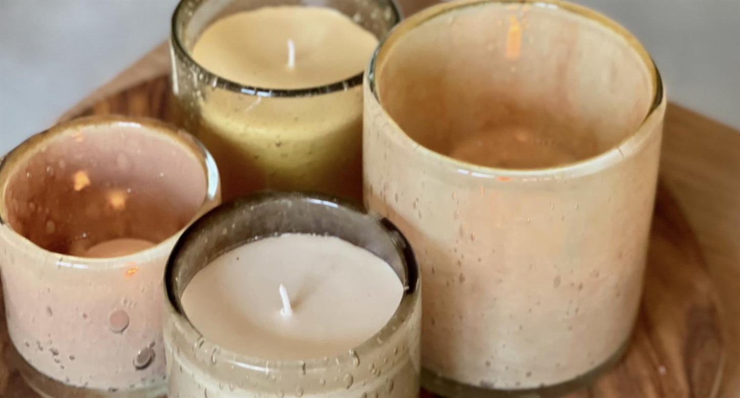 Telysholder honning 12 cm