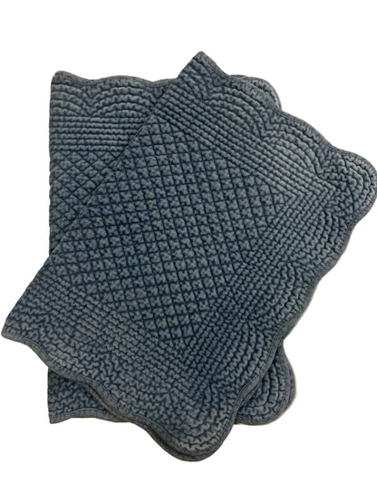 Spisebrikke velour Moonlight Blue