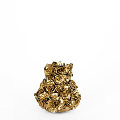 Vase Deco gold mini
