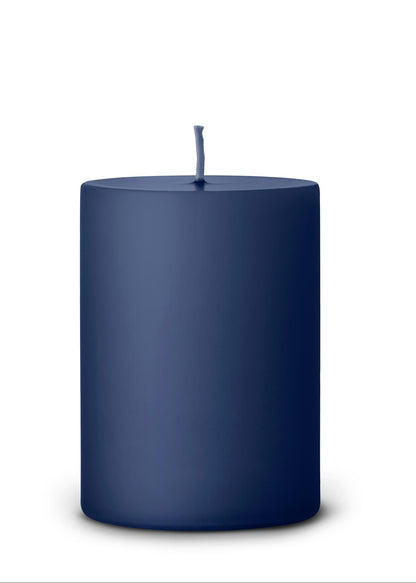 28 Royal Navy Pillar Candles 7x10 cm