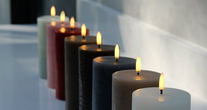 LED kubbelys Forest black 7,8x10,1 cm