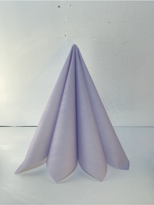 Middagserviett textile touch lys lilla