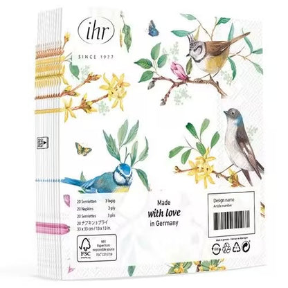 Serviett lunch Spring story