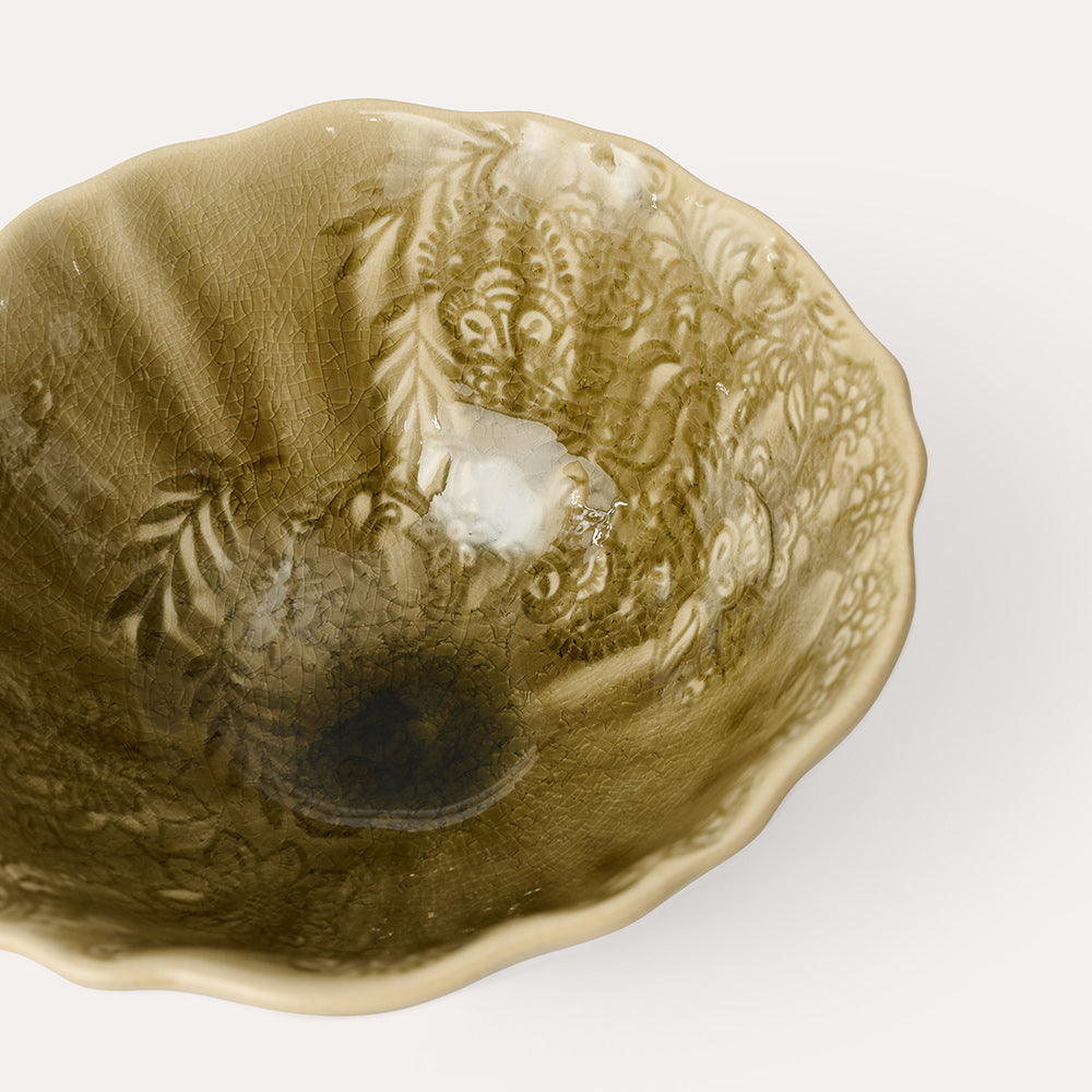 Suppeskål 15x8 cm Sand