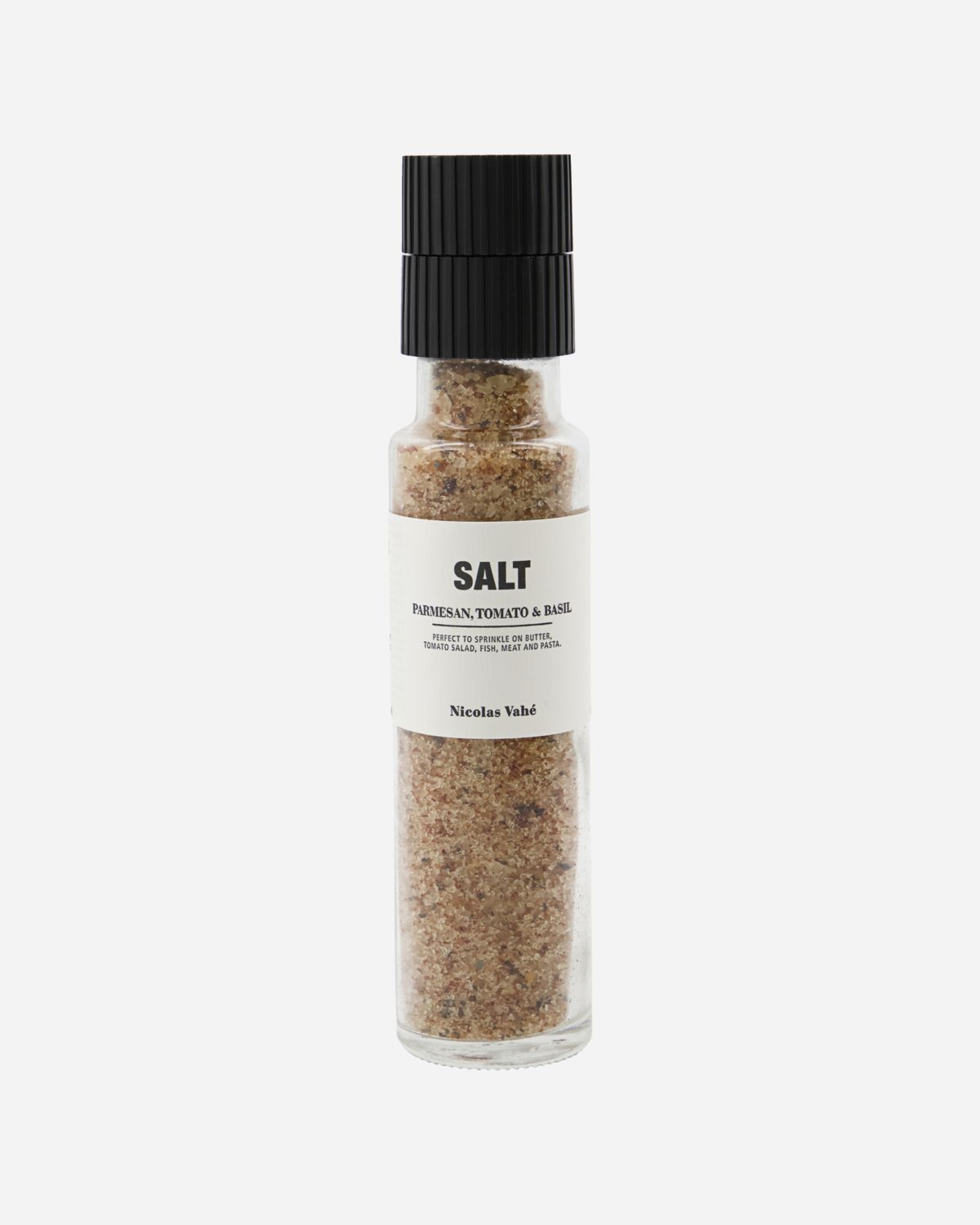 Salt parmesan, tomat og basilikum 300 gram