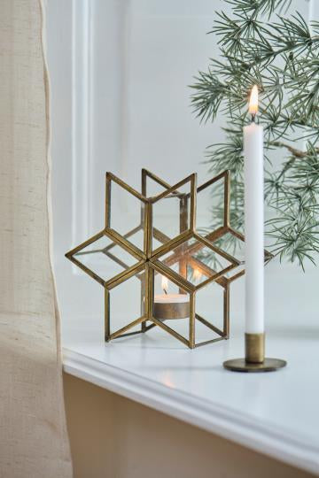 Candlestick for 1.3 cm candle flat base