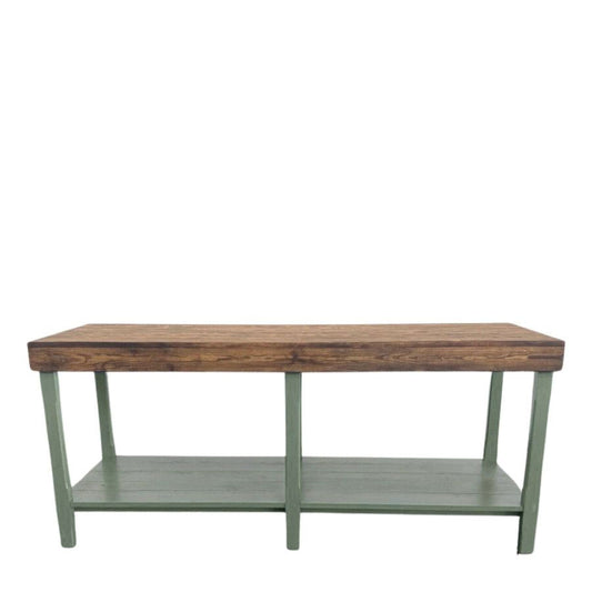 Sidebord Lin Antikk grønn 65x200 cm