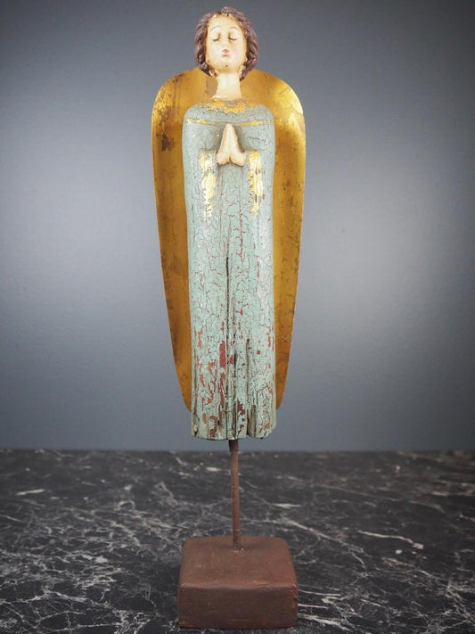 Angel praying turkis 42 cm