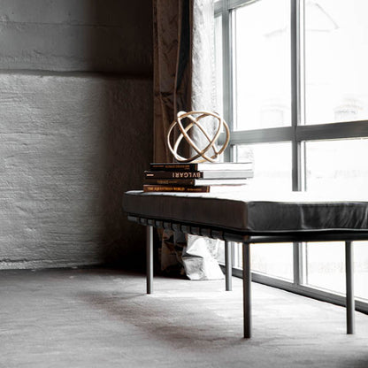 Decoration Carlo Ø27 cm brass
