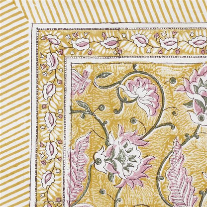 Tablecloth Pomegranate Yellow & Rose 150x350 cm