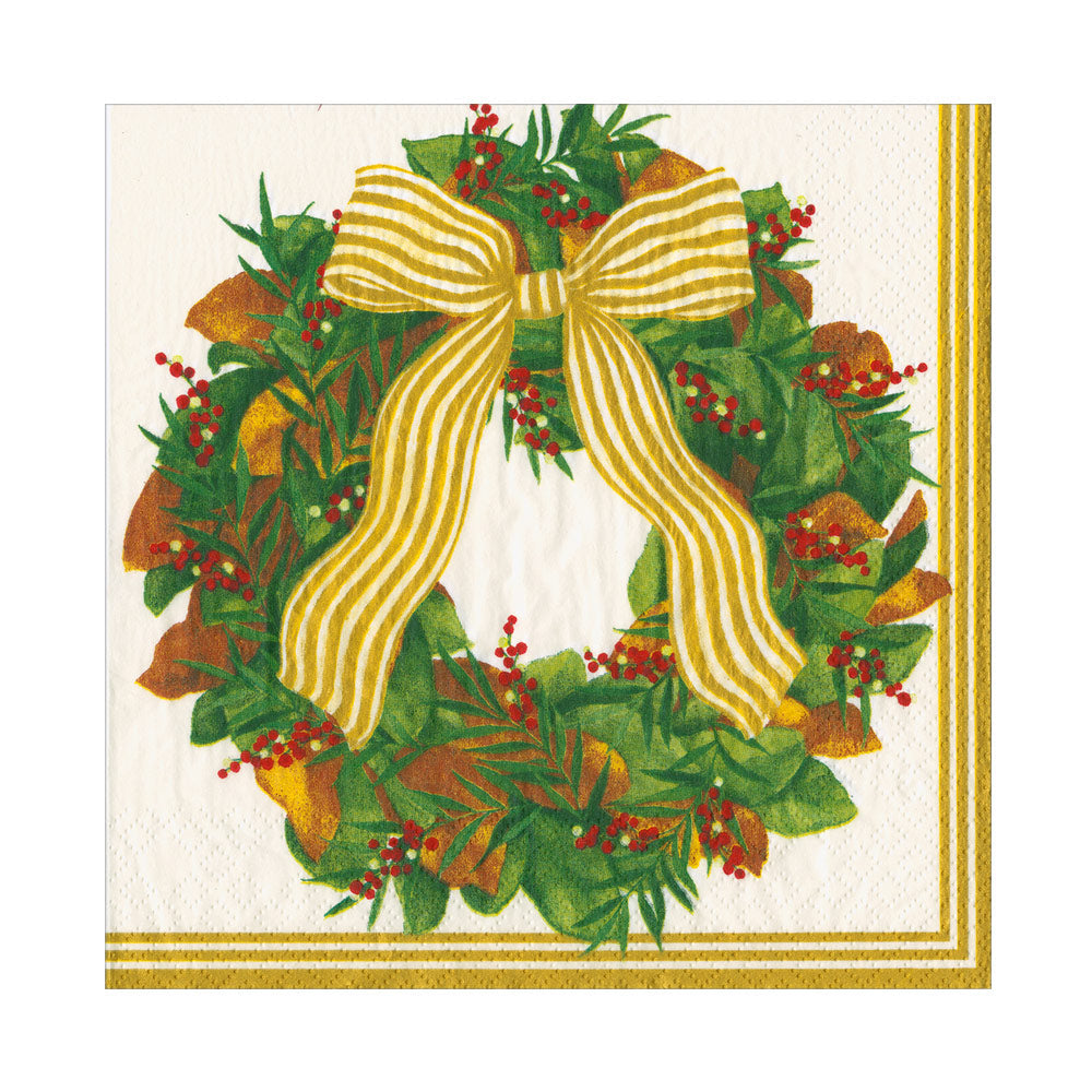 Napkin lunch Magnolia Wreath
