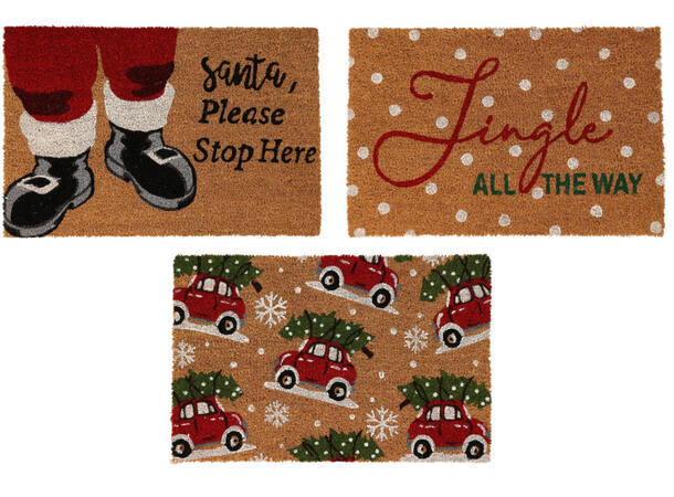 Dørmatte Julemotiv