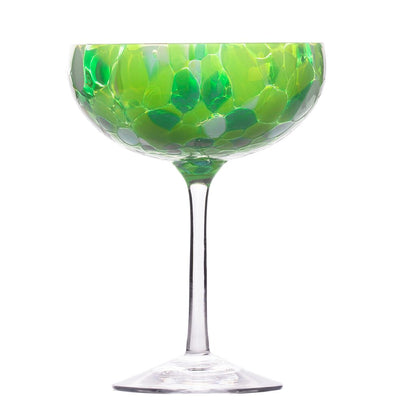 Swirl Champagneglass grønn 22 cl