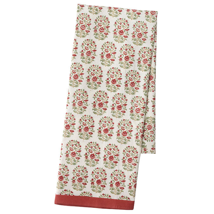 Duk Mallika Scarlet bomull 150x250 cm
