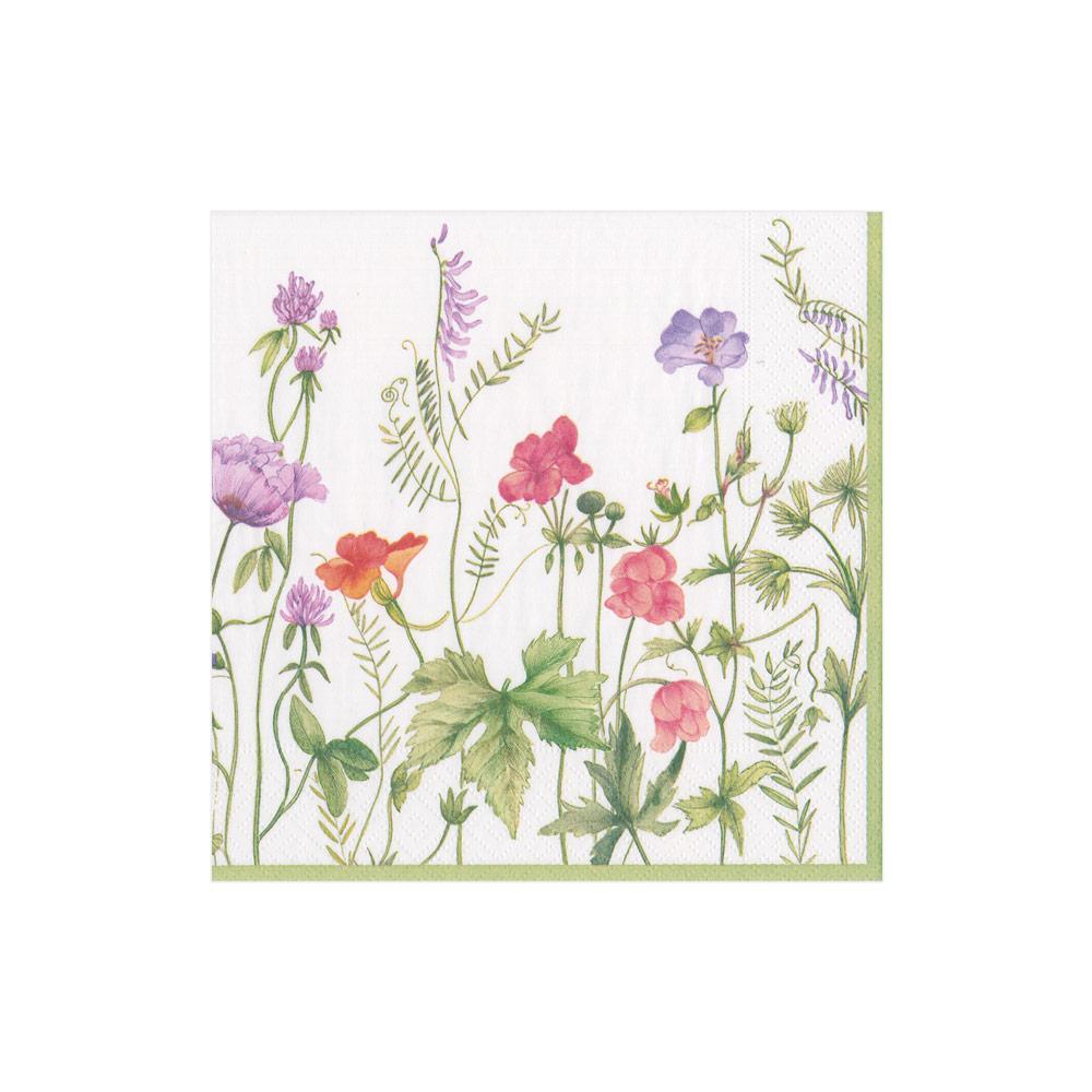 Napkin Coffee French Floral