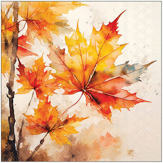 Serviett lunch Vibrant leaves