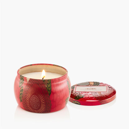 Tomato Trellis Mini Tin Candle 25 Timer