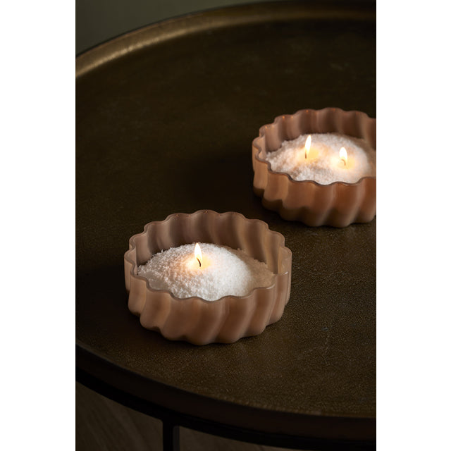 Lys sand 100 % stearin m/30 veker