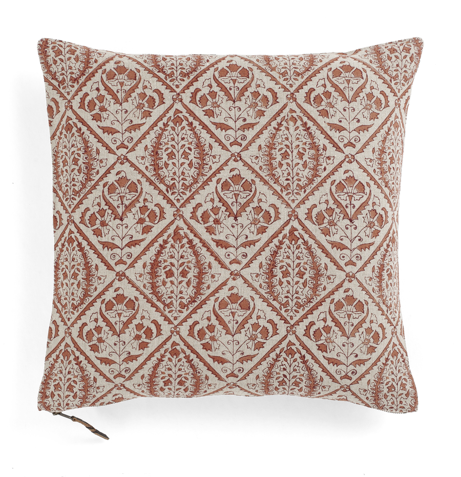 Jaipur Terracotta cushion cover 50x50 cm