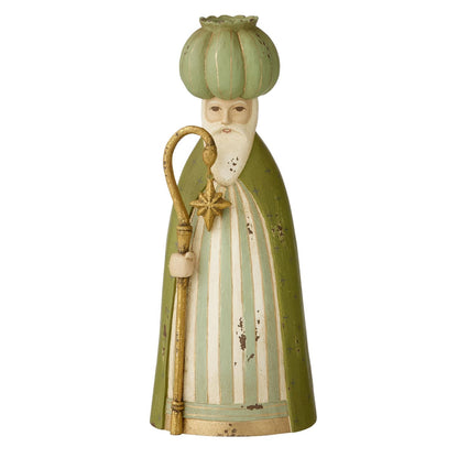 Candle Holder Wise Kings Ivy S/3
