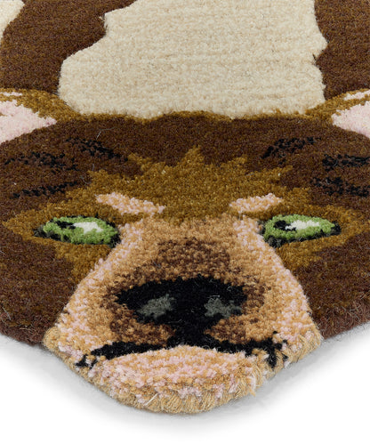 Gulvteppe Quin Bear Rug small 92x62 cm