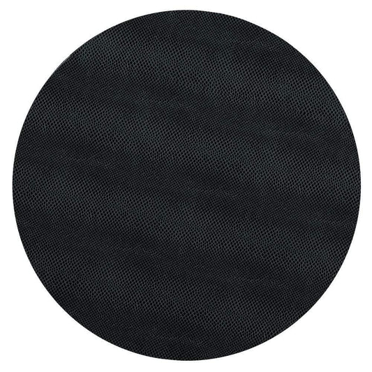 Placemat snakeskin black 36 cm