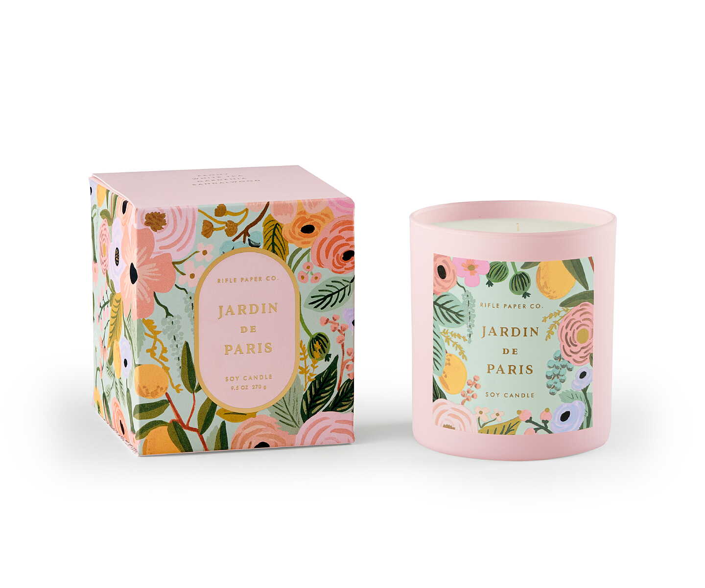 Jardin de Paris Scented Candle 40 hours