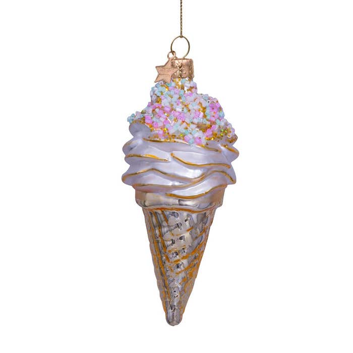 Christmas Tree Ornament Ice Cream 15 cm