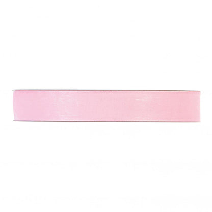 Organza ribbon light pink 15 mm