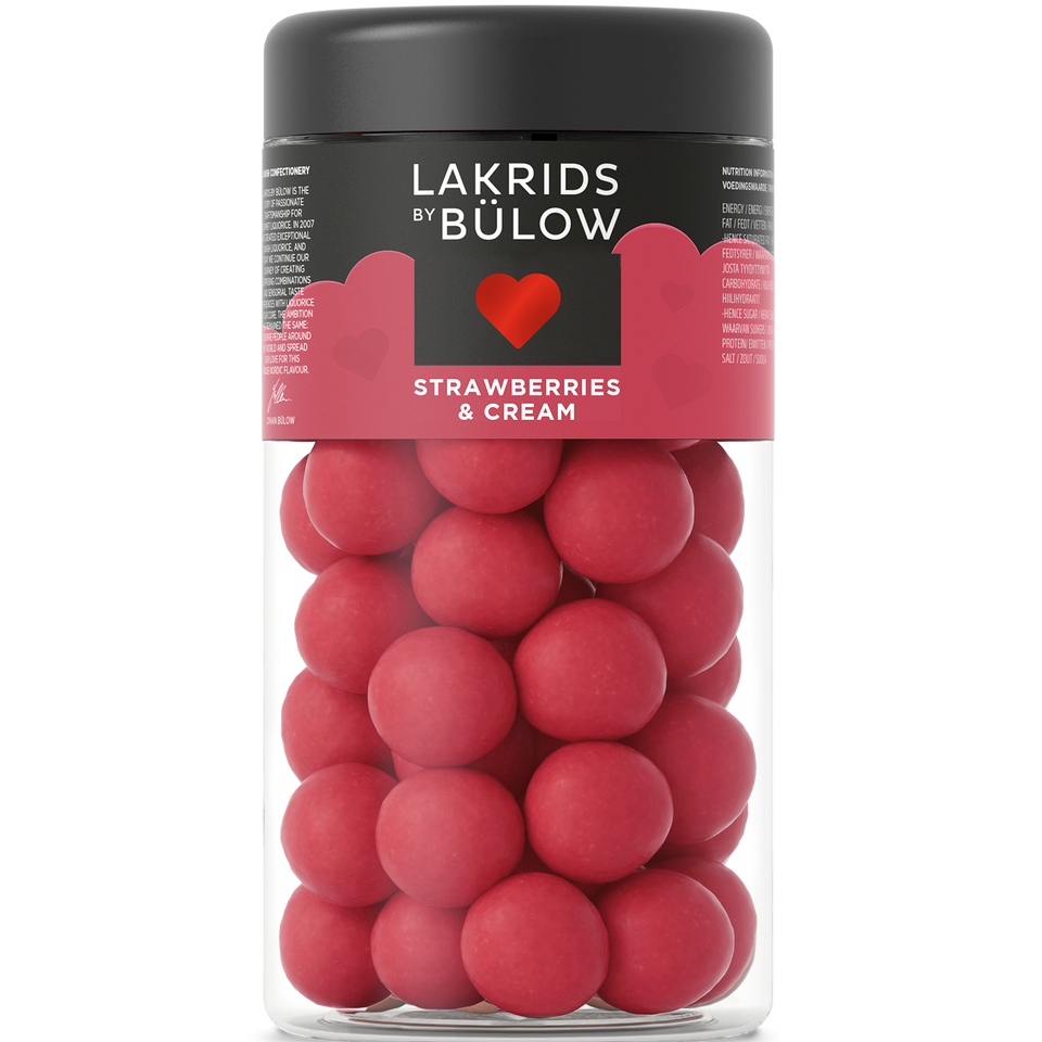 Licorice Strawberry & Cream 270 grams