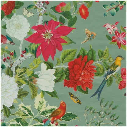 Wrapping Paper Chinoiserie Celadon 2.4 meters