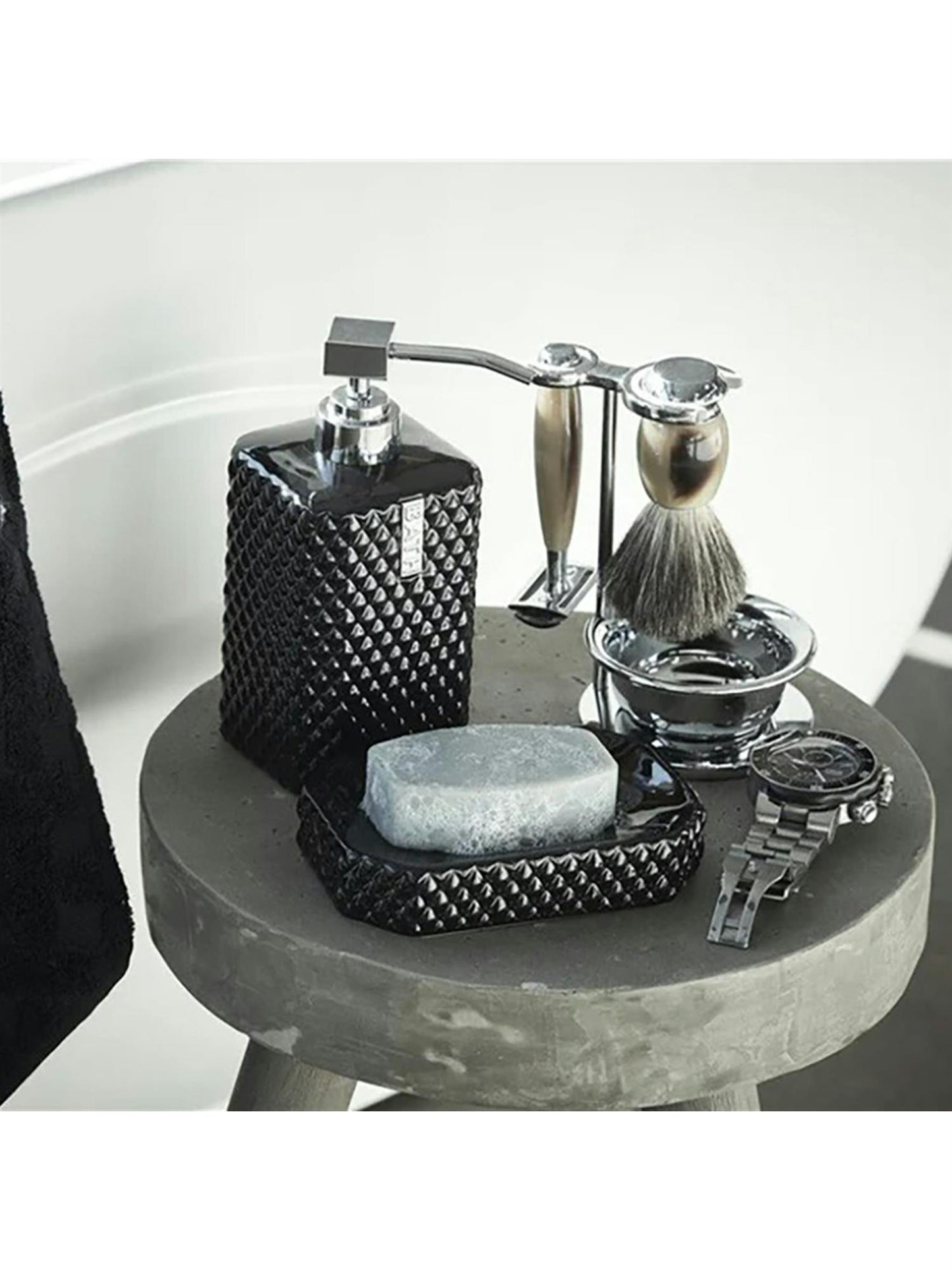 Marion tannbørsteholder sort