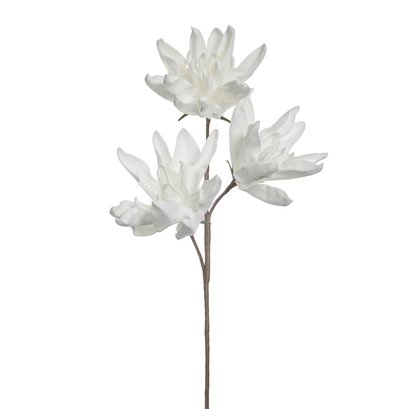 Happia flower white 85 cm