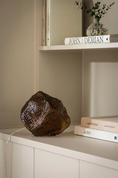 Bordlampe Valerie 25 brun