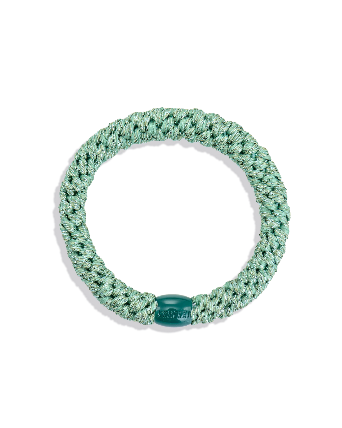 Kknekki hårstrikk Pistacio glitter