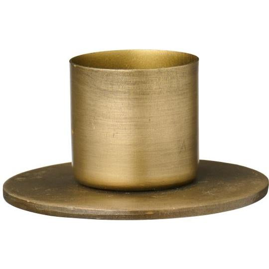 Candle holder for 3.8 cm candle, flat base