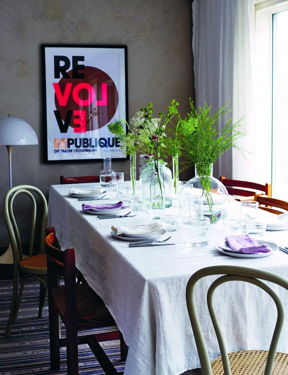 Tablecloth Lovely Off White 145x250 cm