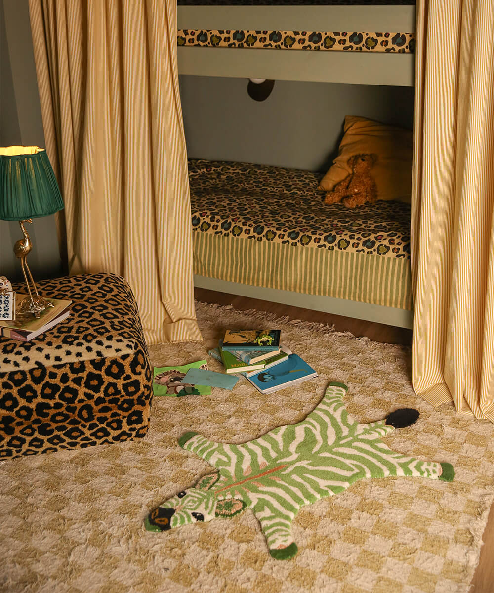 Gulvteppe Grassy Zebra Rug small 106x66 cm