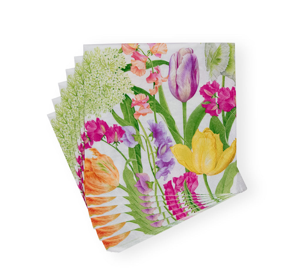 Napkin lunch Spring Flower Show