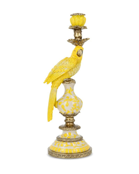 Lysetake papegøye gul 40 cm