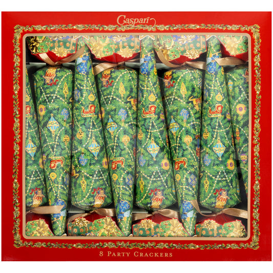 Crackers Cone Christmas Tree 8 stk